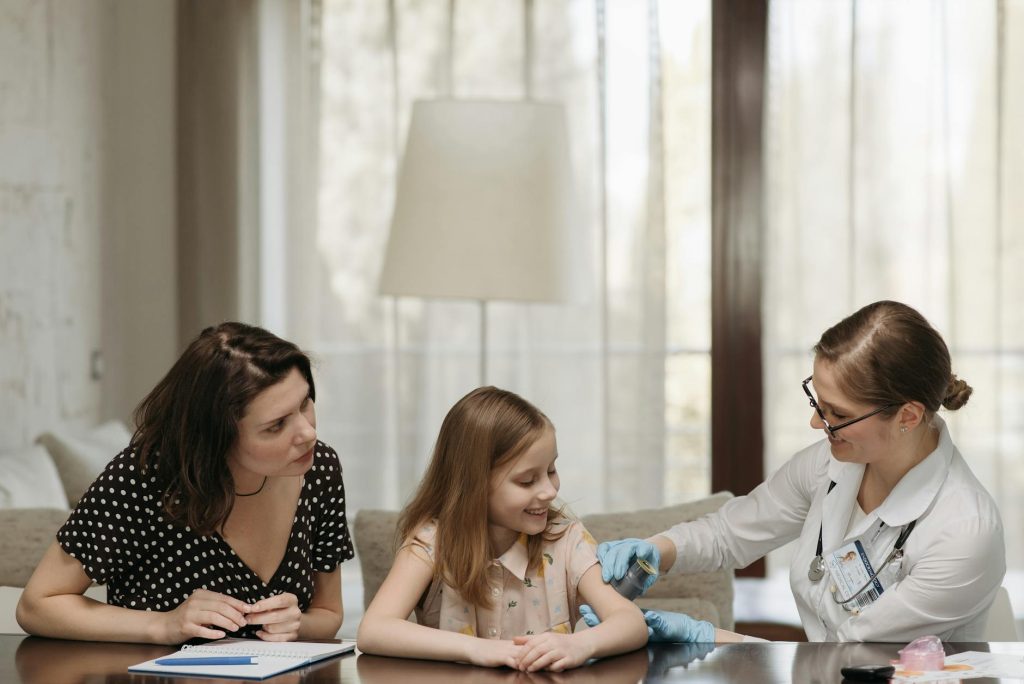 people sitting at the table